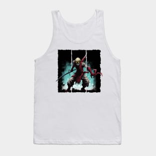 Shadow Assassin: Mysterious Ninja Warrior Creature Tank Top